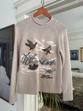 L.L. Bean rolled neck Duck Sweater (sold out online)